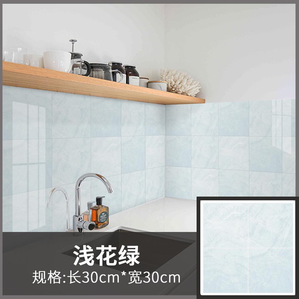 Imitation Tile Marble Wall Sticker Is Suitable for Living Room Kitchen Renovation Waterproof Self-adhesive Pvc Floor Sticker
