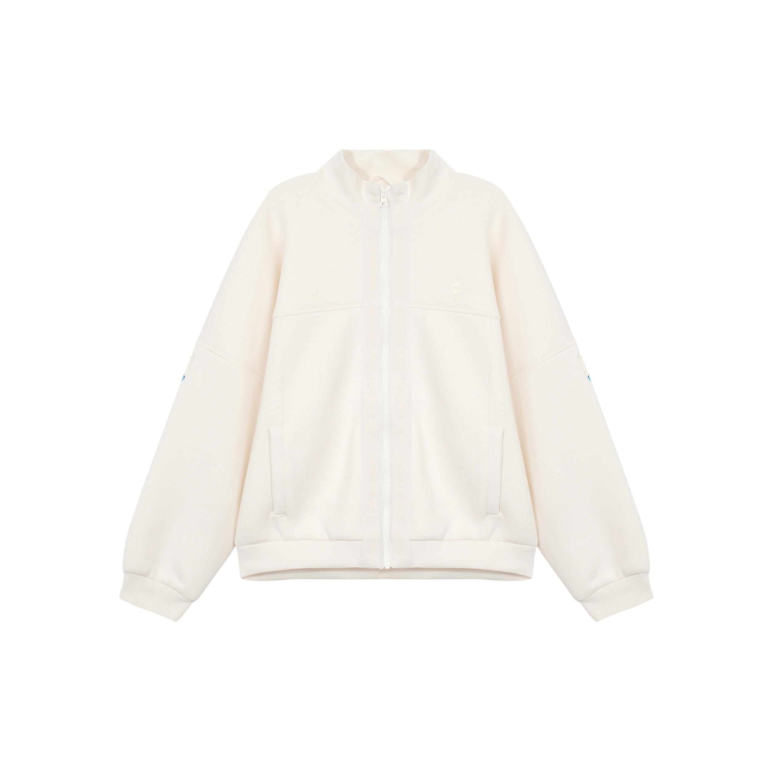 (WMNS) adidas Neo FEB PK Jackets  White  Women s HE4486 M
