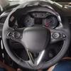 Car Steering Wheel Cover For Opel Astra K Corsa E Crosslandx Grandlandx Insignia Microfiber Leather Steering Wrap