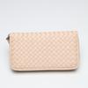 BOTTEGAVENETA Intrecciato Mesh Eleven Long Wallet purse leather pink 114076v001n Used