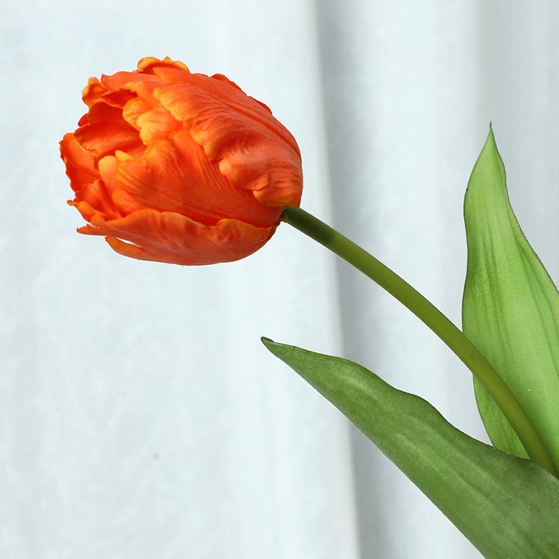 Big branch moisturizing thick multi-layer tulip, home living room decoration simulation flower, fake flower