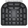 Travel Seat Cushion Comfortable 3D Air Cell Seat Cushion Inflatable Anti-Slip Portable Travel Cushion for Car Seat Office Chair