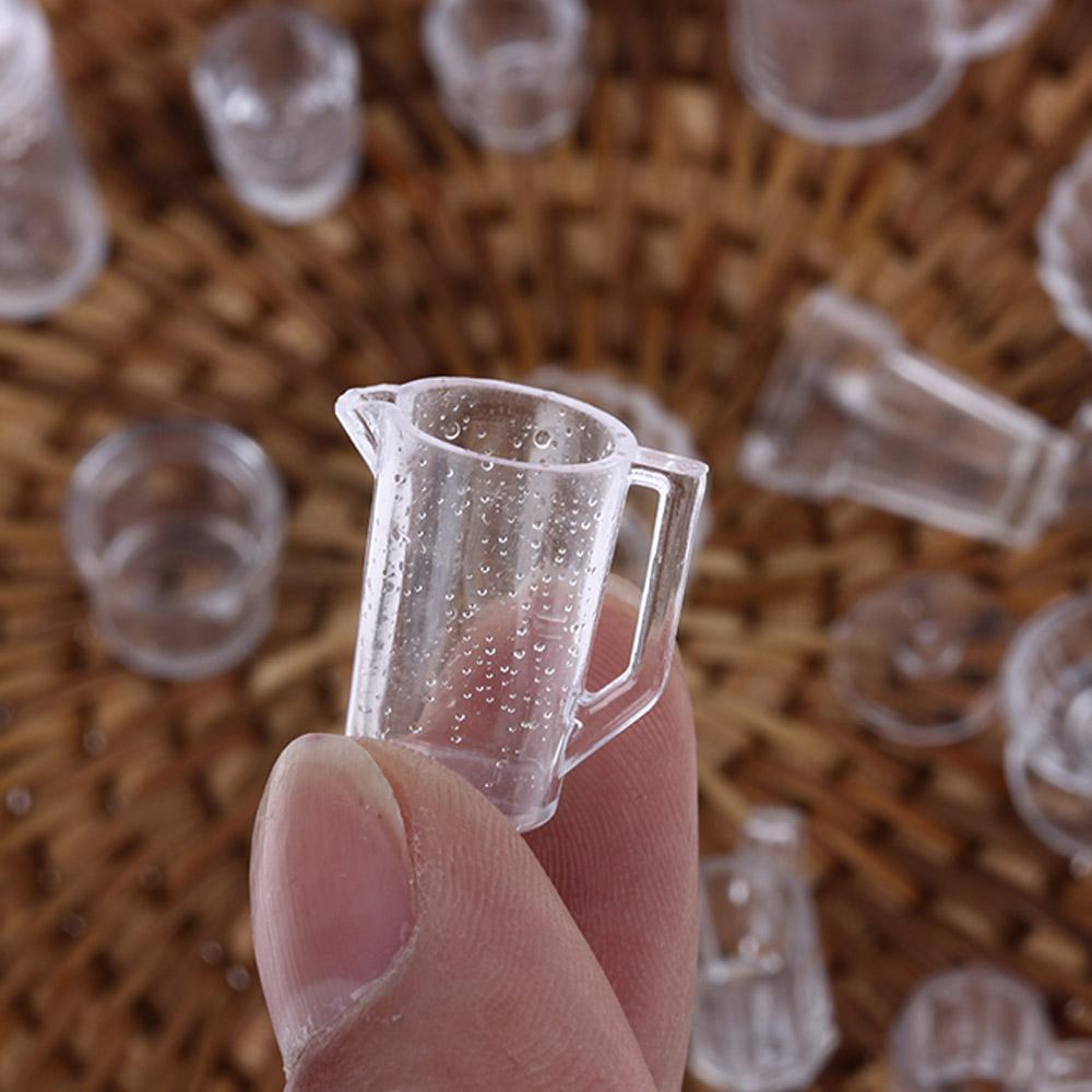 15Pcs/Lot Plate Cup Dish Bowl Tableware Set Dollhouse Miniature Toy Doll Food Kitchen Living Room Accessories 1:12 Scale