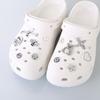 Three-Dimensional Shoe Flower Buckles for Crocs