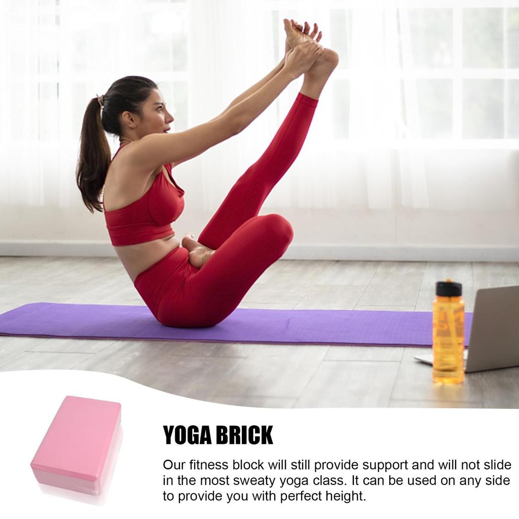 Eva Gym Blocks High Density Foam Brick For Yoga Dancing Stretch Fitness Indoor Relaxation Training Equipment
