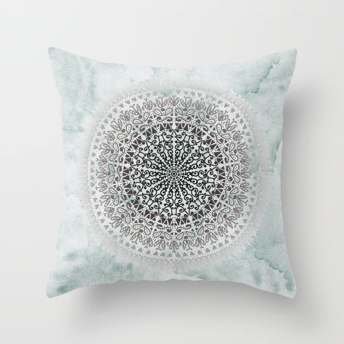 New Mandala Series Ethnic Theme Polyester Pillow Case Cushion Exotic