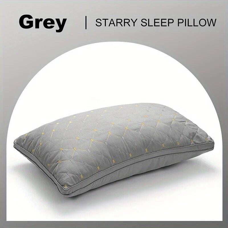 1pc Hotel der gleichen Feder Baumwolle Kissen Kern Drei-dimensional Neck Kissen Für Schlafen Schlafzimmer Schlafsaal Hotel Anwendbar