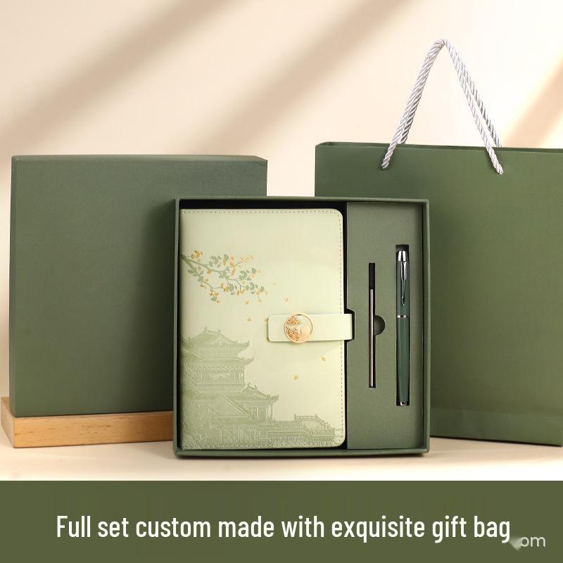 Customizable Guochao Business Notebook - Perfect Teacher's Day Gift & Diary