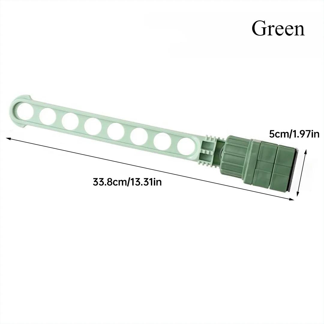 Window Frame Snap-on Drying Rack Gods Sill Cool Clothes Balcony Hanging Window Window Sun Clothes Portable Travel Wardrobe зелёный