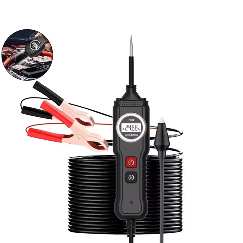 Fast Response Electrical Diagnostic Tool With Voltage And Resistance Testing Up To 2000 Ohms For Car Electrical Systems