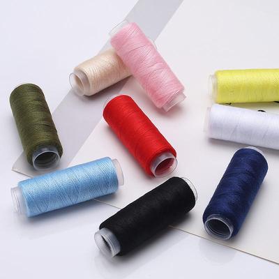 Barevné cívky šicích nití pro DIY a domácí použití - 402 Polyester pro ruční a strojové šití
