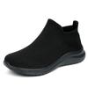 Fashion Black Sock Soft Shoes Men Women Sneakers Size 45 Sport Lightweight Comfortable Sneakers Fashion Slip On Flats Shoes Male Loafers
