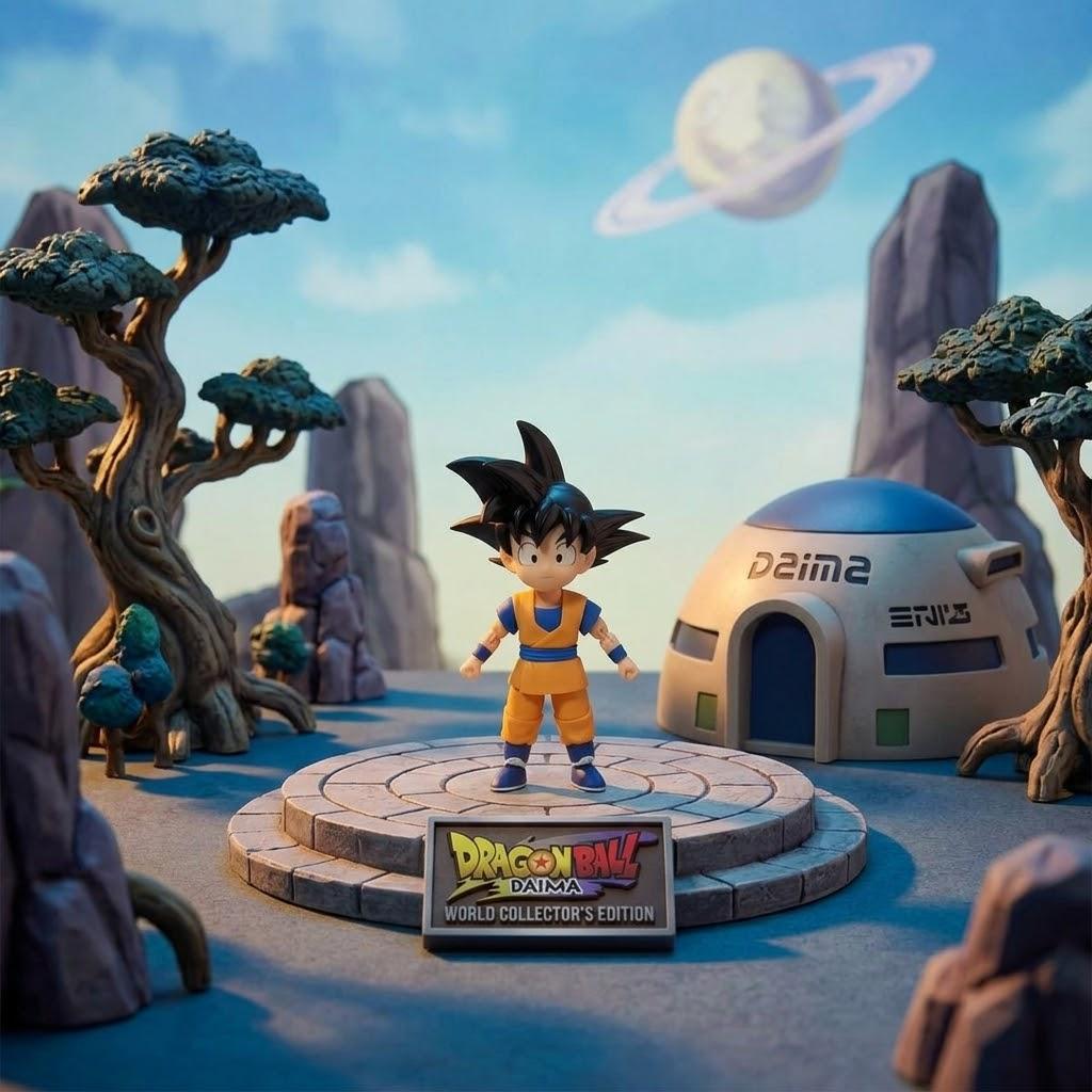 Dragon Ball Daima Goku Mini Action Figure