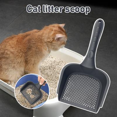 Thickened Cat Litter Scoop Plastic Litter Shovel Self Cleaning Cat Litter Shovel Kitten Toilet Clean Tools Pet Cat Supplies