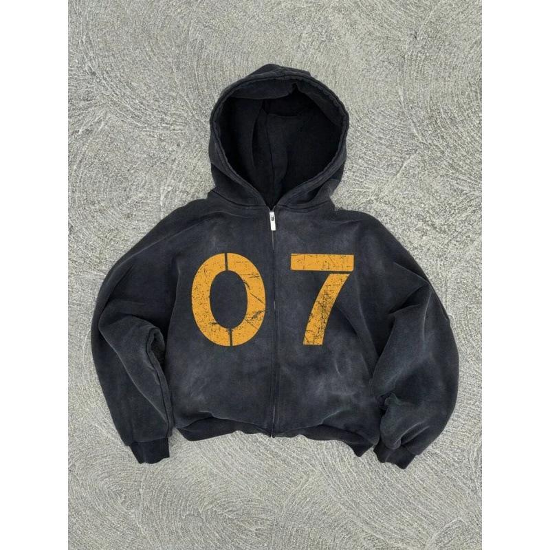 Felpa stampata personalizzata tendenza americana giacca Harajuku stile gotico unisex maglione stampato 3D