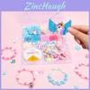 Diy Kids Jewelry Making Set With Plastic Beads For Sensory And Fine Motor Skill Enhancement