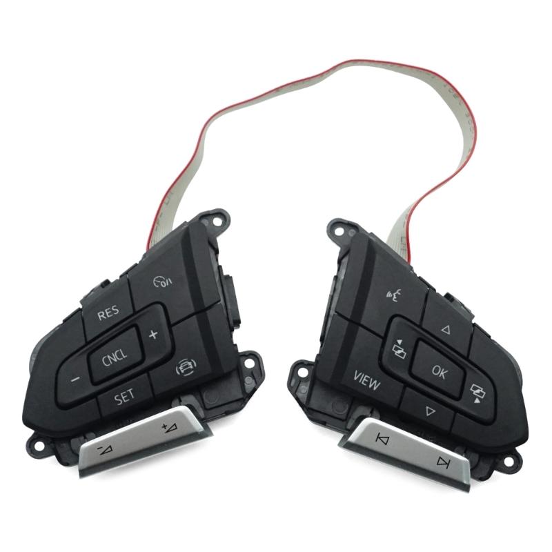 ABS Steering Wheel Button Control Panel Replacement Vehicle Steering Wheel Keypad Quick Fixing for Vehicle 30D959442H 1
