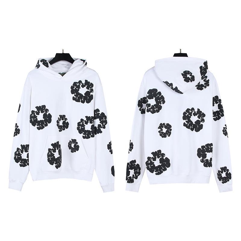Denim Tears Unisex Ziedu Dizaina Tīras