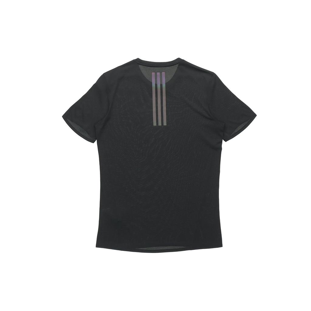 adidas Męska koszulka z krótkim rękawem do biegania Czarna CG1130
