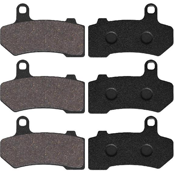 Front and Rear Brake Pads for Harley Davidson FLHTCU Ultra Classic Electra Glide 2008-2020,FLHX Street Glide 2008-2022,FLHRC Road King Classic, FLHT