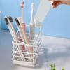 Toothbrush Holder,Carbon Steel Toothbrush Toothpaste Holder for Bathroom,Bathroom Accessories for Storage and Organizers