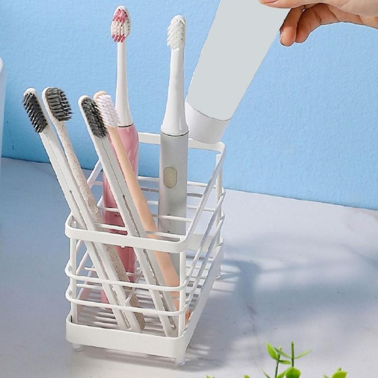 Toothbrush Holder,Carbon Steel Toothbrush Toothpaste Holder for Bathroom,Bathroom Accessories for Storage and Organizers