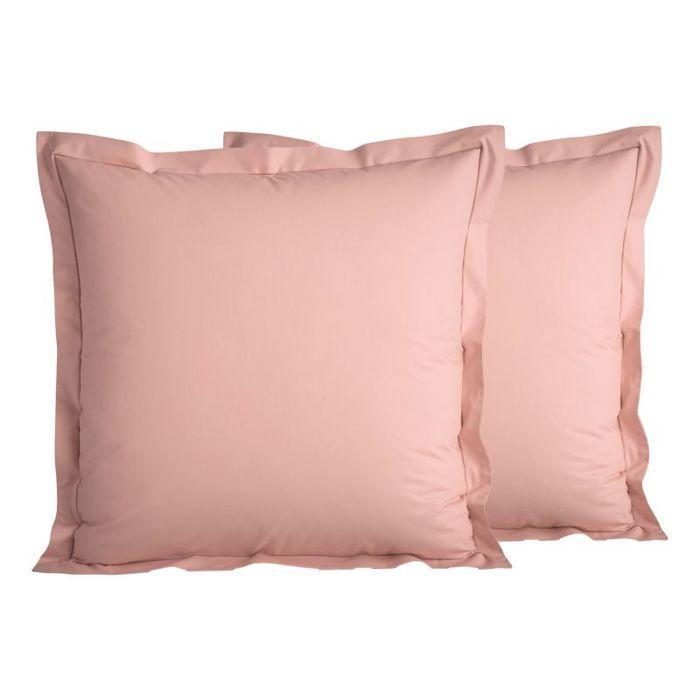 Parure de draps percale de coton peigné "Julian" 4 pièces pour lit 140 x 190 cm Coton Pur