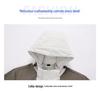 Unisex Windproof Waterproof Hooded Jacket for Outdoor Mountaineering