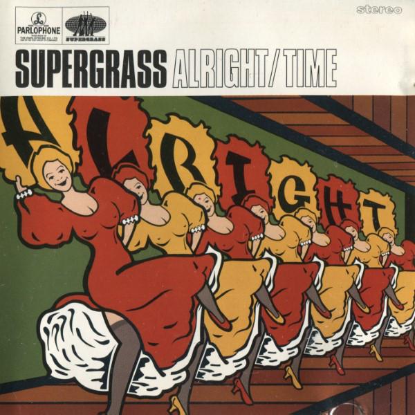

CD SUPERGRASS - Alright 724388227728 Parlophone 1995 UK Рок Б/У