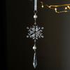 Snowflake Ornaments 2D Acrylic Snowflake Pendant Charm Christmas Ornaments For Winter Party Indoor Holiday Ceiling Office