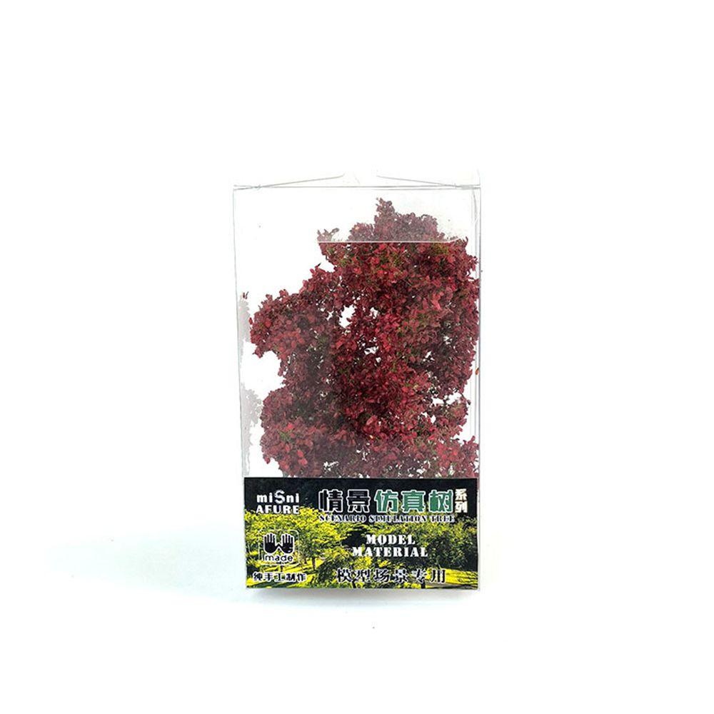 

DIY Building Sand Table Model Material Garden Micro Landscape Simulation Tree Ring Art Plant Platform Material красный