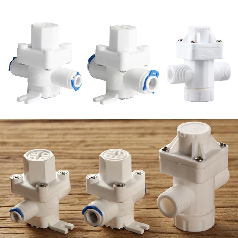 1/2 Zoll 3/8 Zoll 1/4 Zoll Verstellbares Kunststoff-Druckminderungsventil Wasserdruckregler für Umkehrosmose-Wassersystem