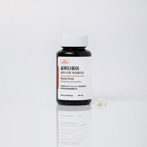 GlutaPure Glutathione 36000mg X 90 Tablets, 1 Unit, Korean Essential Health Food