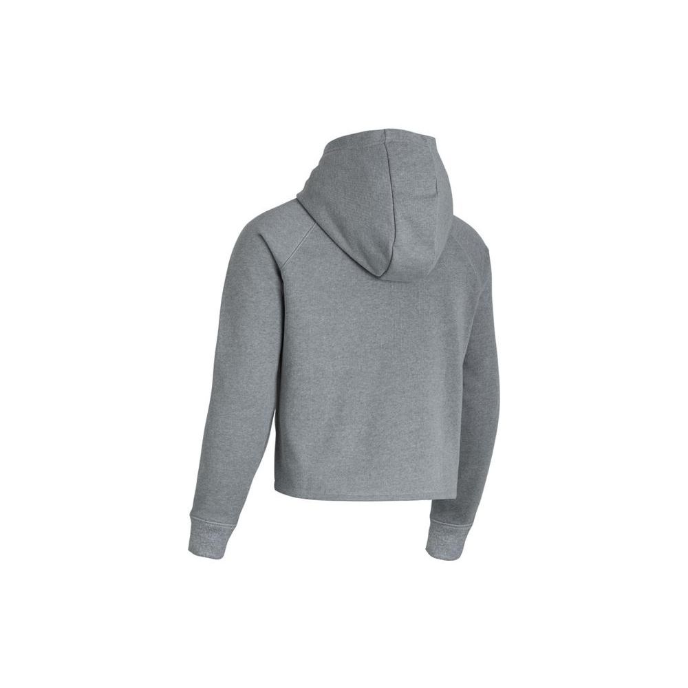 Under Armour Solid Color Training Hoodie Jacket Women Jackets Gray 1379881-011