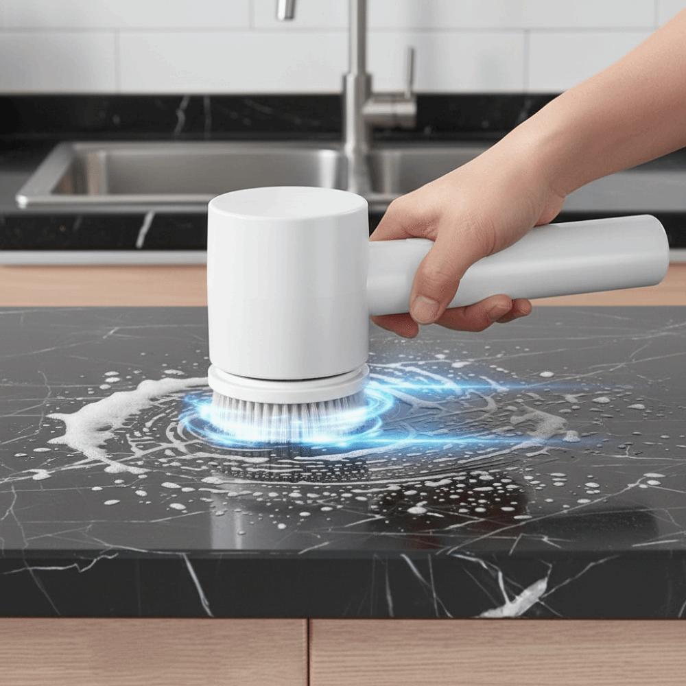 Multifunctional Electric Cleaning Brush Rotating Dishwashing Brush  Corner Cleaning