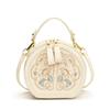 Fashion Niche Embroidered Bag Women's 2025 New New Chinese Versatile Messenger Bag Popular National Style Portable Small Round Bag