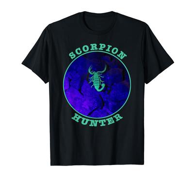 Skorpionjäger Alexnid Wüsten-Nachtwache Design T-Shirt