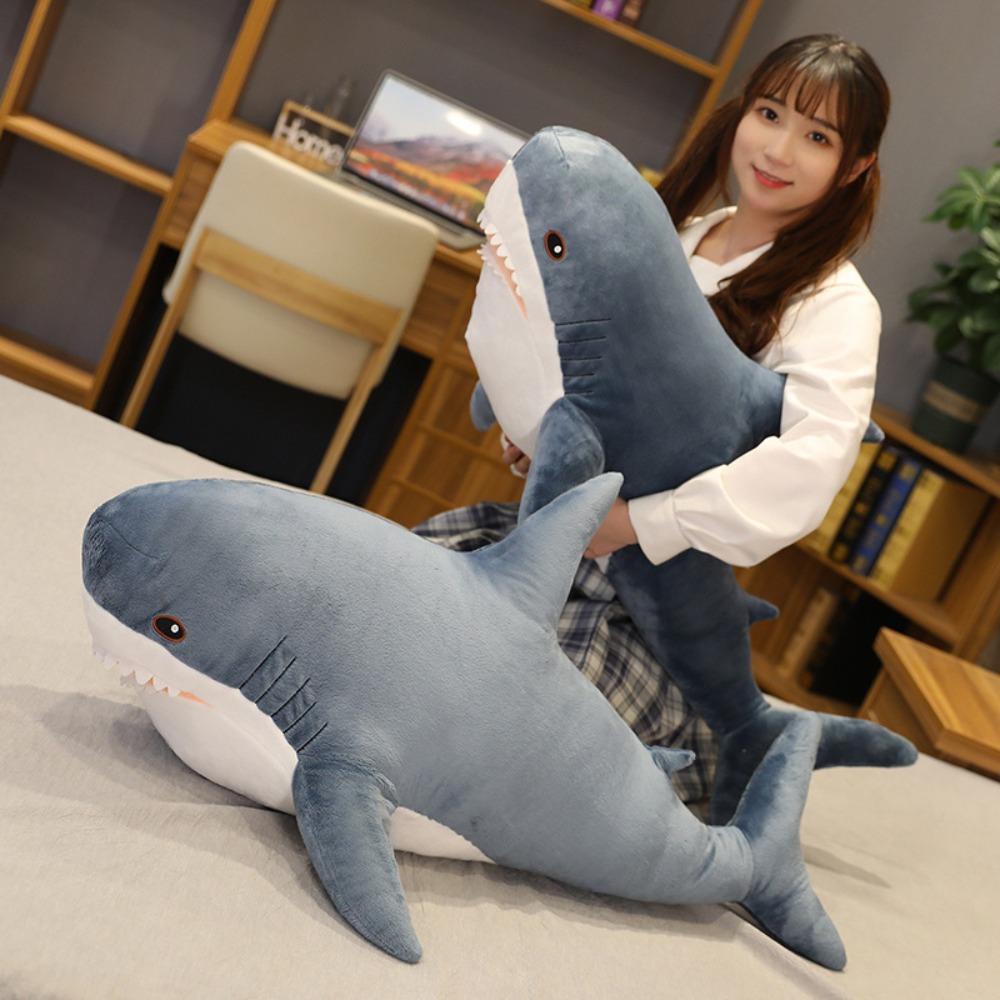 Christmas Gift Children Stuffed Animal Giant Shark Plush Toy Birthday Gifts Shark Stuffed Dolls
