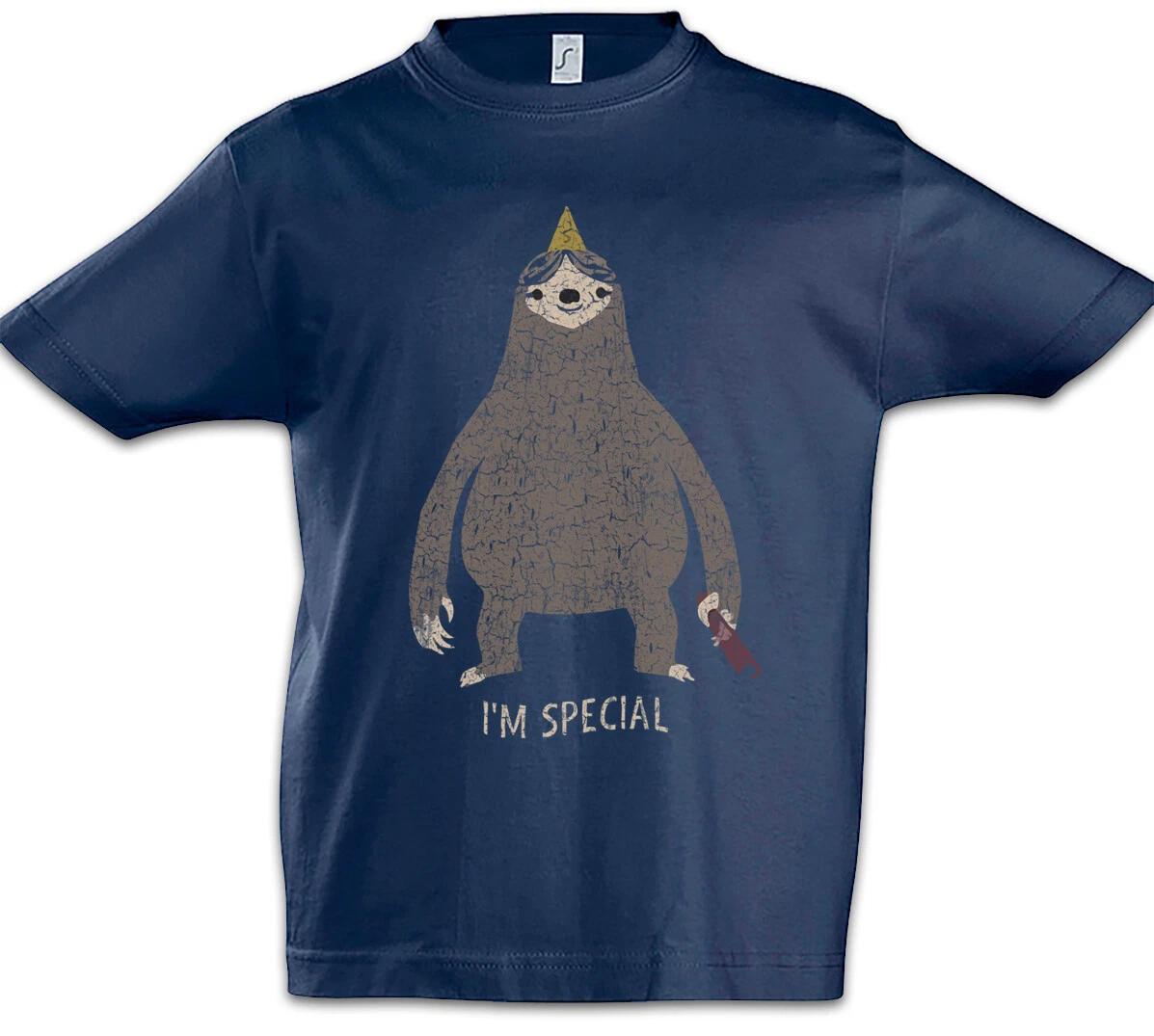 I m Special Kids Boys T-Shirt Sloth Sloth Sleep Sleep Tired Bed Fun- 150