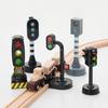 Kids Simulated Traffic Light Toy Mini Red Green Traffic Sign Lamp Toddlers