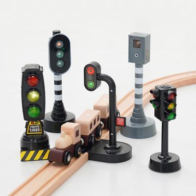 Kids Simulated Traffic Light Toy Mini Red Green Traffic Sign Lamp Toddlers