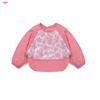 6-24 Months Cartoon Babys Bibs Kid's Waterproof Eva Apron Girls Boys Feeding Burp Cloths with Long Sleeves Newborns Saliva Towel