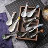 1Pc Ceramic Spoons, Hotel Restaurant Tableware