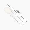 10pcs Single Head Eye Shadow Brush Transparent Rod Eyeliner Brush Applicator Beauty Makeup Tools