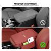 Car Centre Armrest Box Mat Cushion Storage Protector Pad For Alfa Romeo GT Stelvio F1 Brera Volante Tonale Gloria Disco zk3