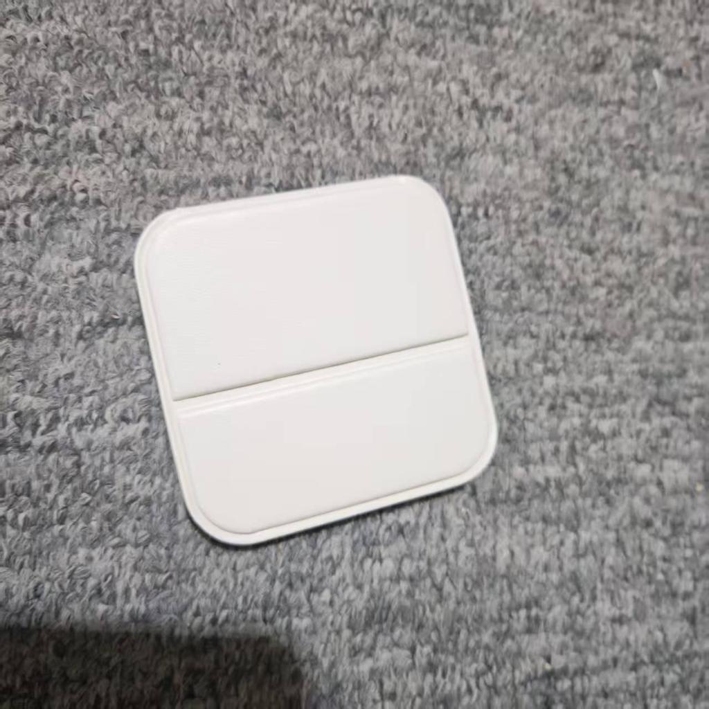 Compact Foldable PU Leather Makeup Mirror: Portable, Solid-Color, Tabletop Vanity Mirror