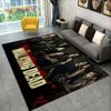 The Walking Dead Horror Area Rug Large,Carpet Rug for Living Room Bedroom Sofa Doormat Decoration,Kids Play Non-slip Floor Mat