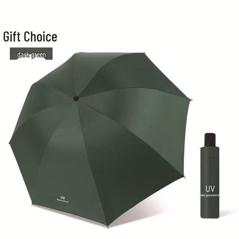 Automatic Blackout UV Protection 3-Fold Umbrella