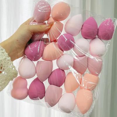 Éponge Maquillage Gourd Water Drop Inclinée Éponge Ultra Douce Double Usage Sec et Humide Éponge Beauté Éponge Maquillage Jaune Houppette Poudre Huile