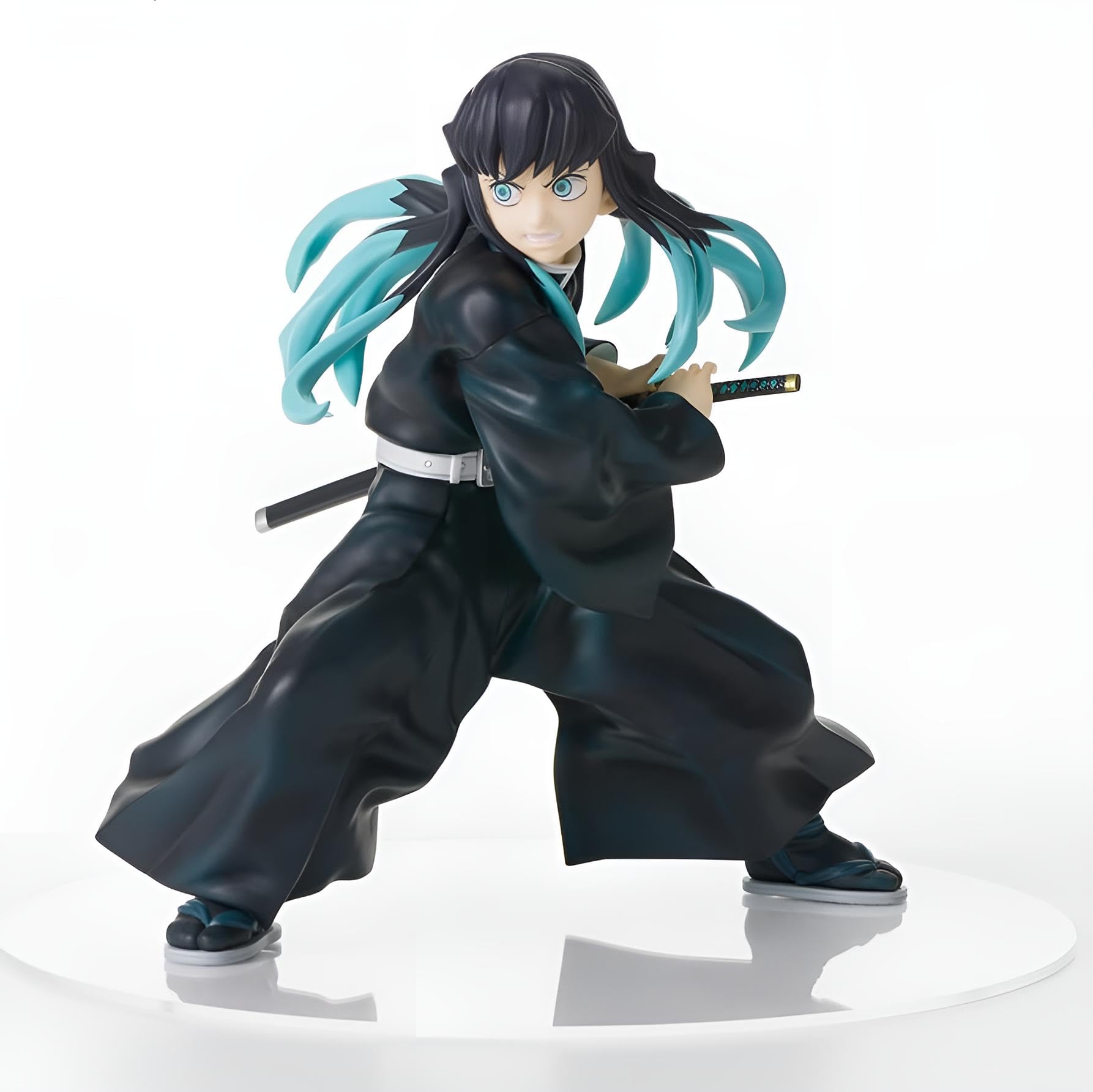 

Демон Клинок рассекающий демонов ФИГУРИЗМ Токито Муичиро Фигурка Истребитель чёрный